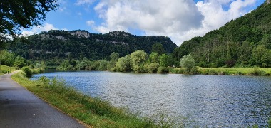 Dans la vallée du Doubs, magnifique...